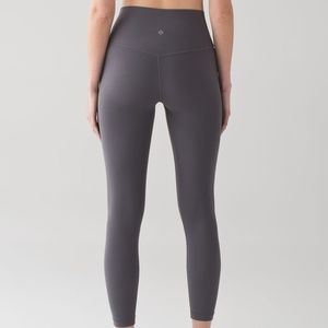 New Lululemon Align Pant 2 Dark Carbon - Size 8